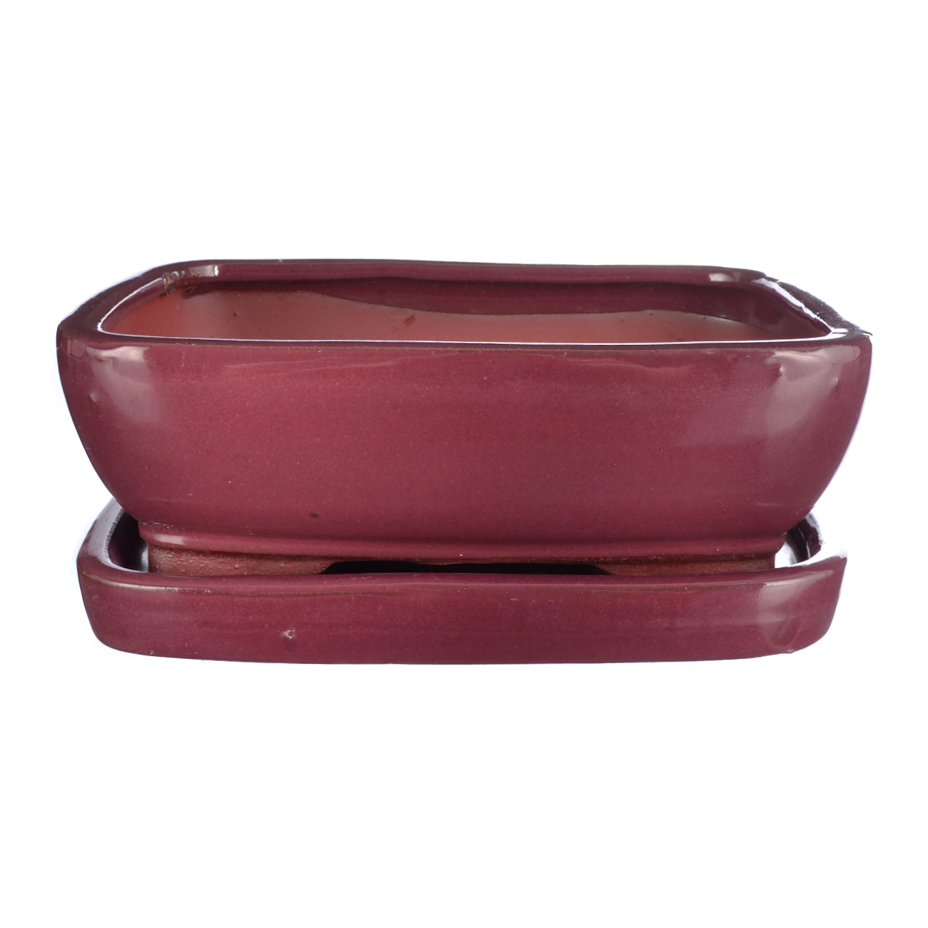 Keramikschale mit Untersetzer