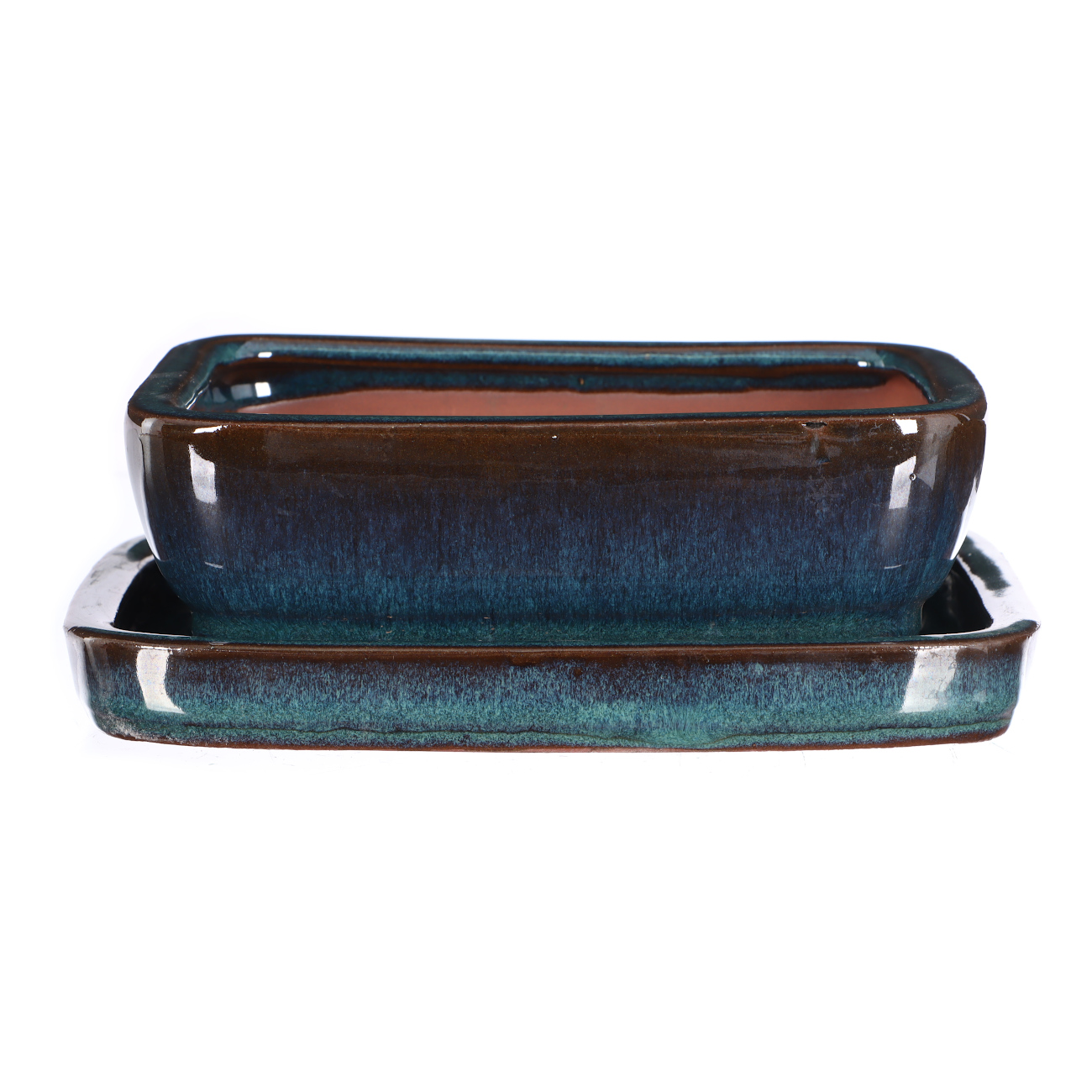 Keramikschale mit Untersetzer