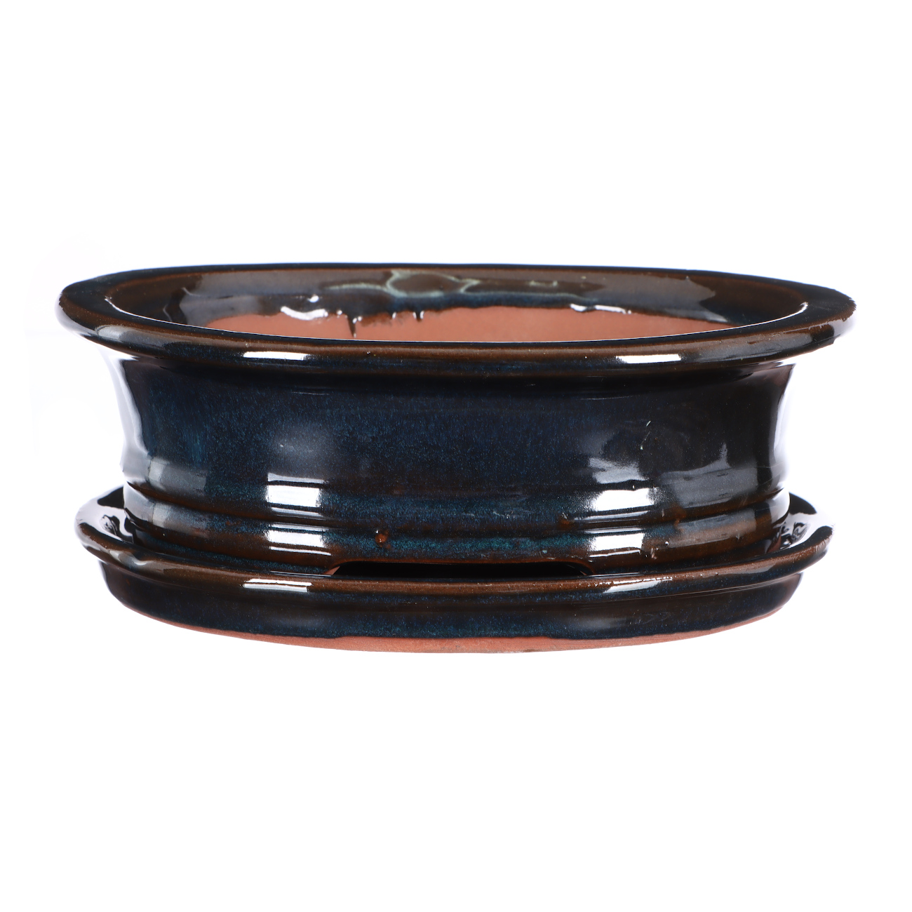 Keramikschale mit Untersetzer