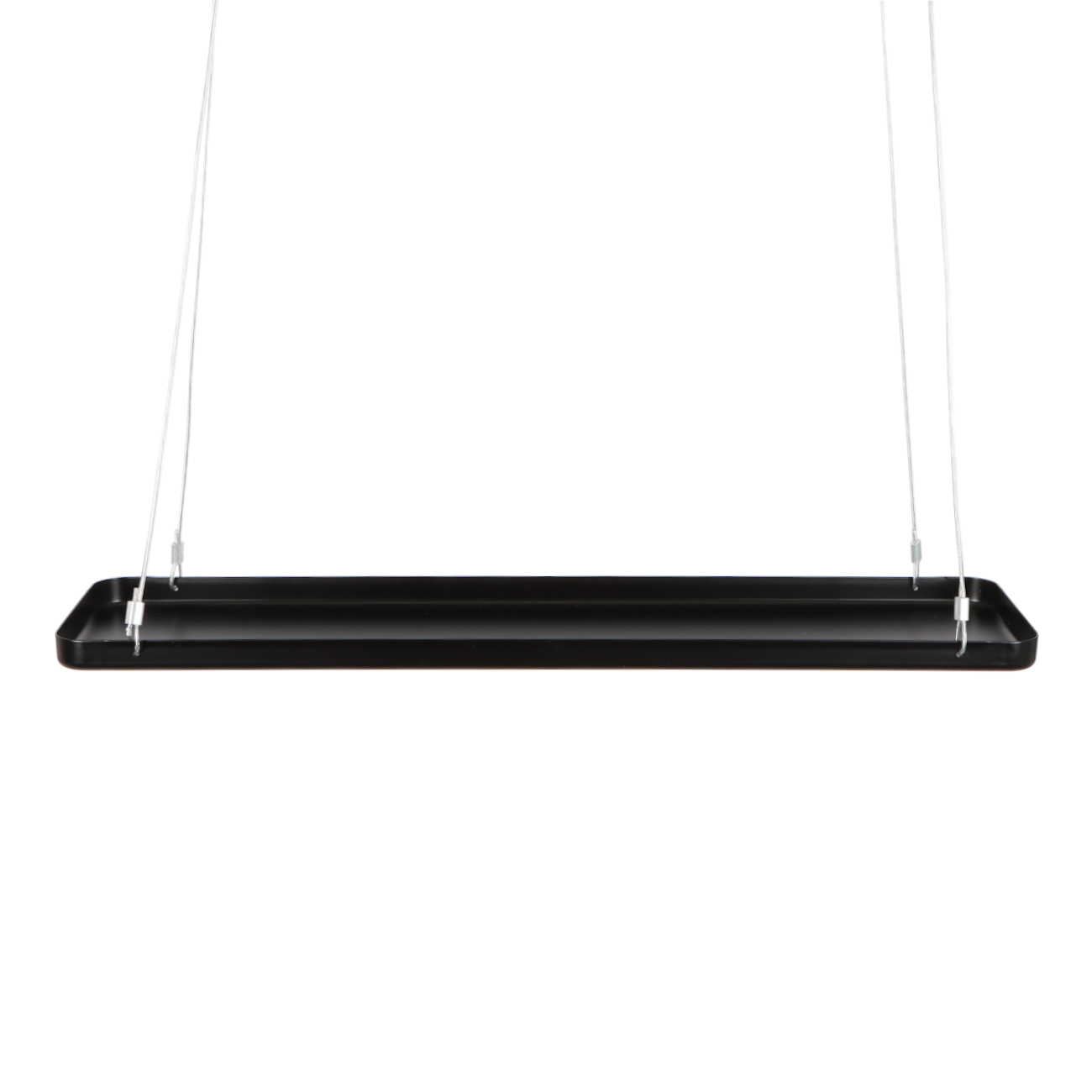 Metal tray hanging black