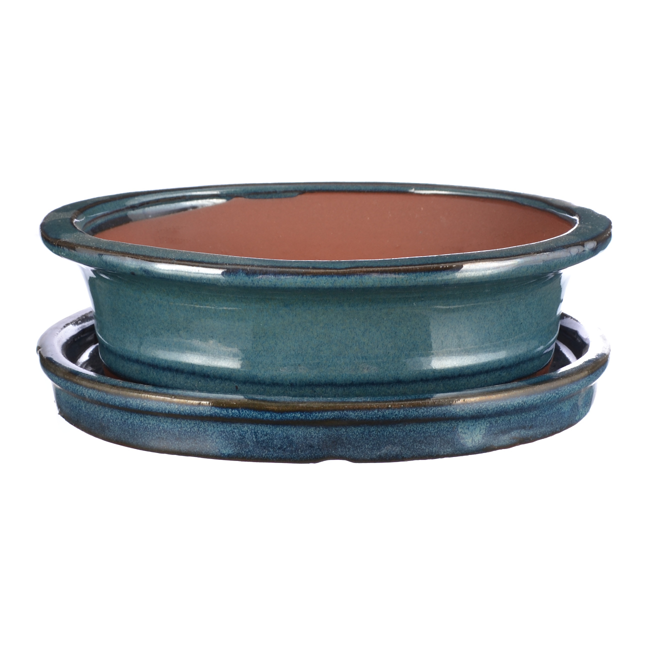 Keramikschale mit Untersetzer