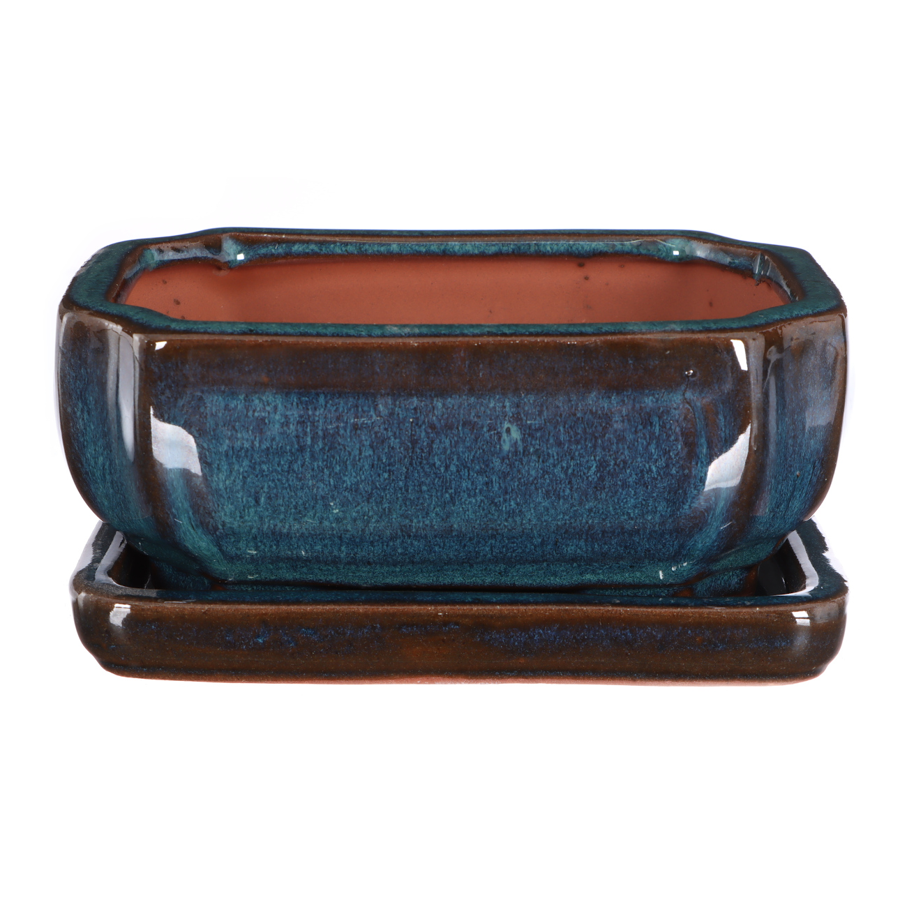 Keramikschale mit Untersetzer