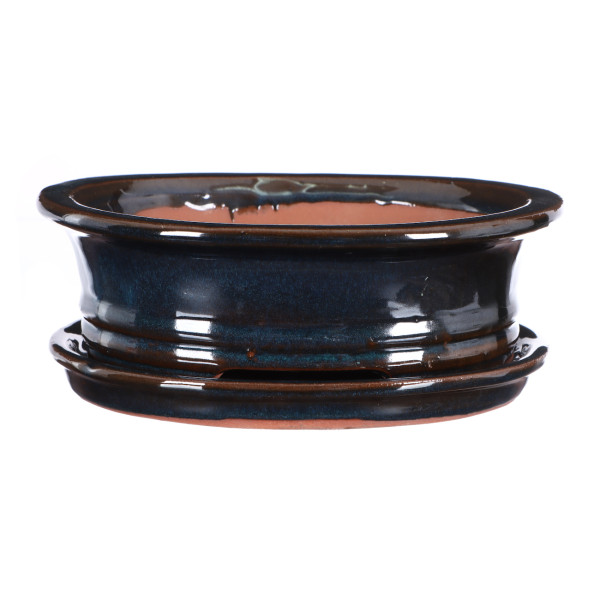 Keramikschale mit Untersetzer