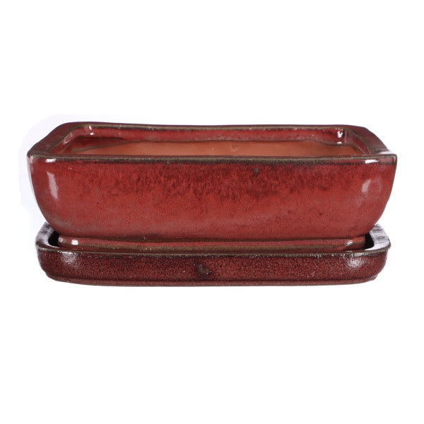 Keramikschale mit Untersetzer