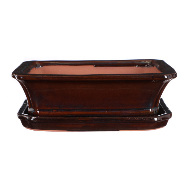 Keramikschale mit Untersetzer