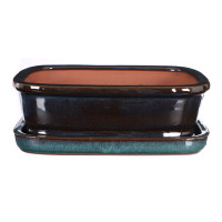 Keramikschale mit Untersetzer