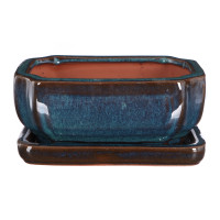 Keramikschale mit Untersetzer